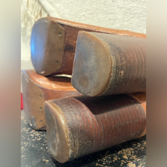 FRYE Tan Leather Heeled Boots - Picture 10 of 12